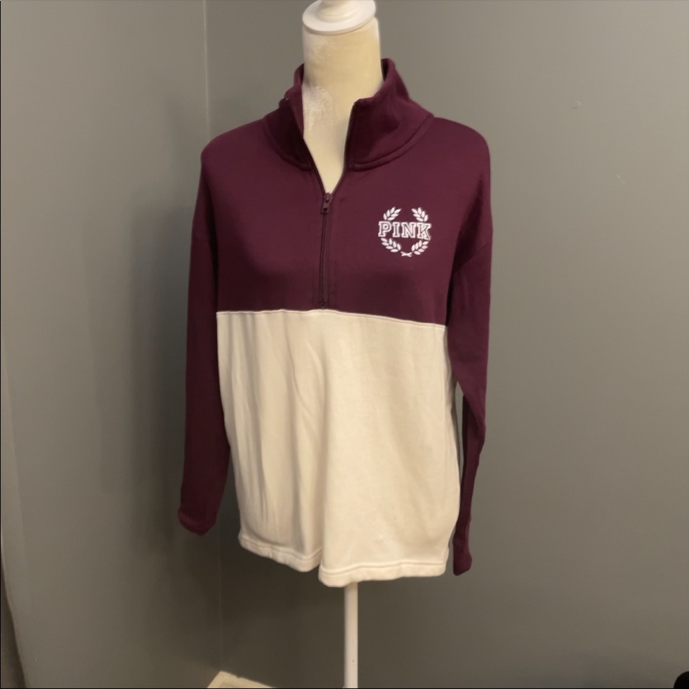 Victoria's Secret PINK Half Zip Pullover - Picture 4 of 9